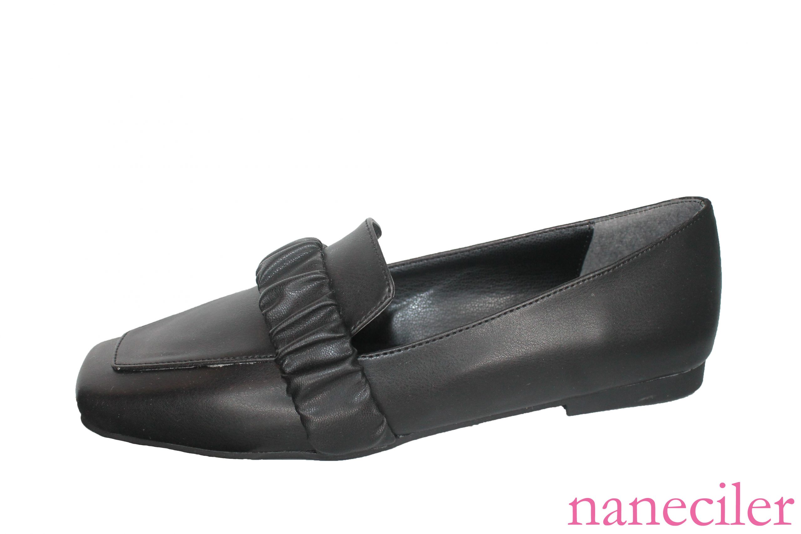 naneciler büzgü bantlı babet, Shirring wholesale Flat Shoes at naneciler, Гофрированная обувь оптом на плоской подошве
